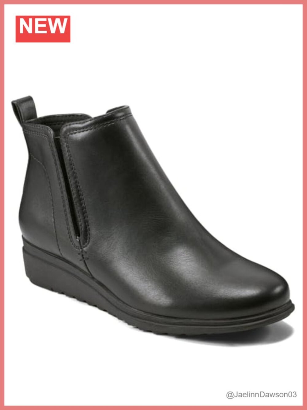 Easy Spirit Yuna Ankle Boots Wedge Heel Zip Womens Comfort
